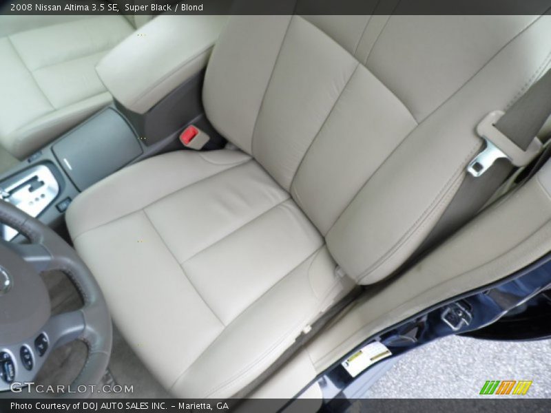 Super Black / Blond 2008 Nissan Altima 3.5 SE