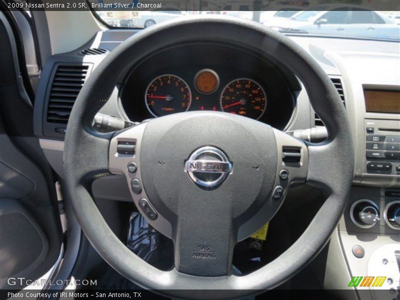 Brilliant Silver / Charcoal 2009 Nissan Sentra 2.0 SR