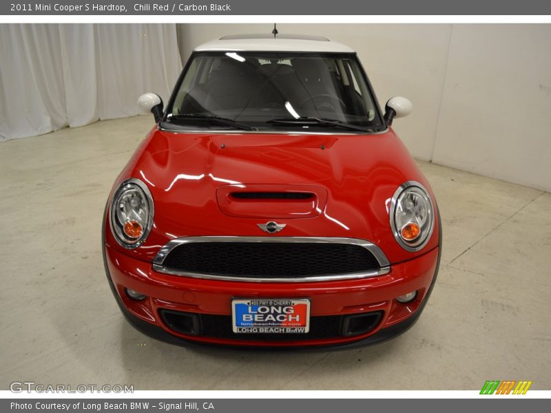 Chili Red / Carbon Black 2011 Mini Cooper S Hardtop