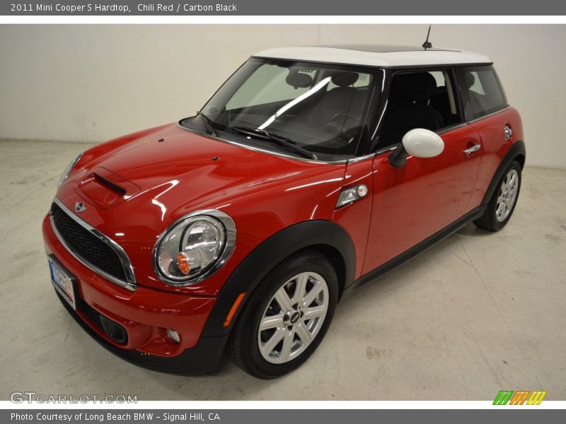 Chili Red / Carbon Black 2011 Mini Cooper S Hardtop