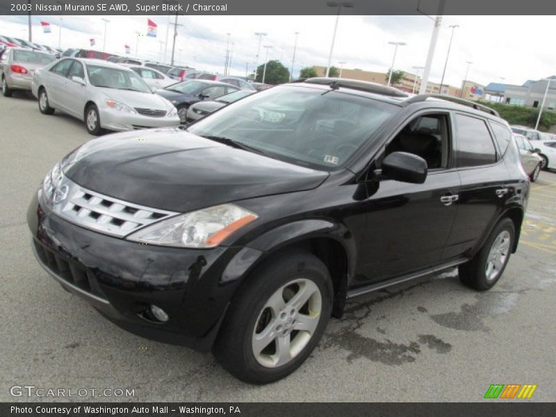 Super Black / Charcoal 2003 Nissan Murano SE AWD