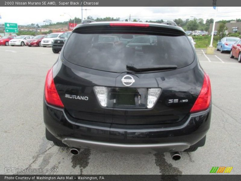 Super Black / Charcoal 2003 Nissan Murano SE AWD