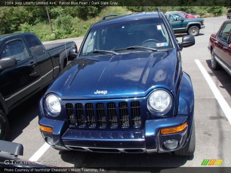 Patriot Blue Pearl / Dark Slate Gray 2004 Jeep Liberty Limited 4x4