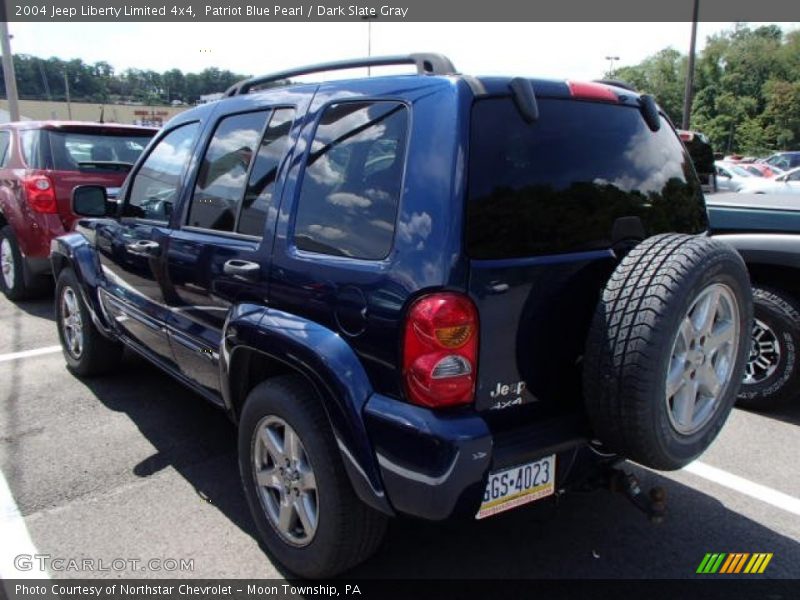 Patriot Blue Pearl / Dark Slate Gray 2004 Jeep Liberty Limited 4x4