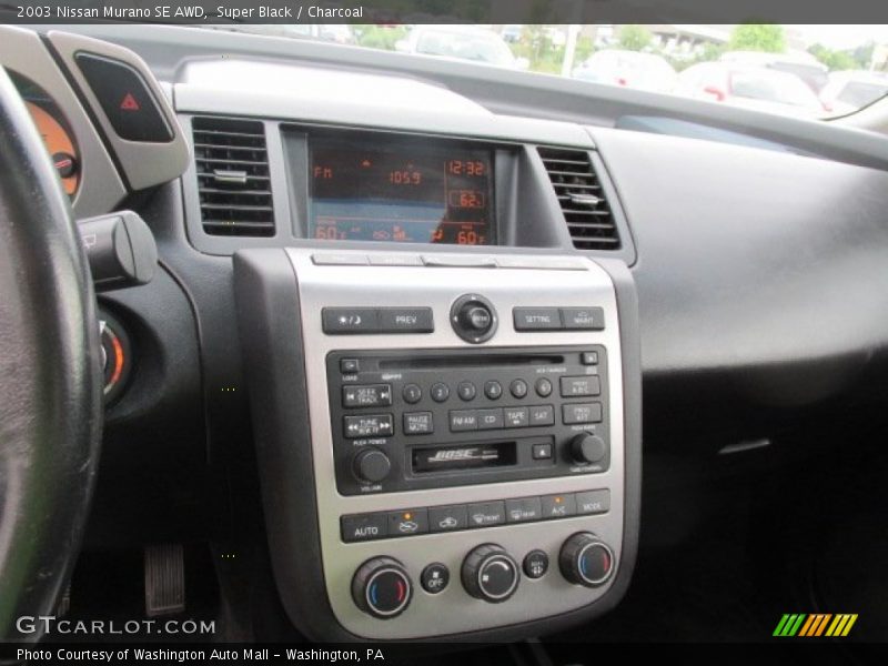 Super Black / Charcoal 2003 Nissan Murano SE AWD