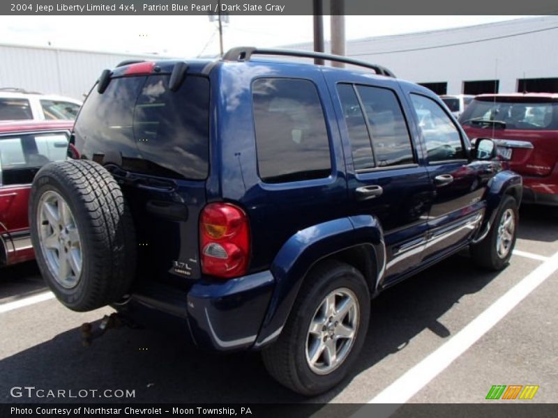Patriot Blue Pearl / Dark Slate Gray 2004 Jeep Liberty Limited 4x4