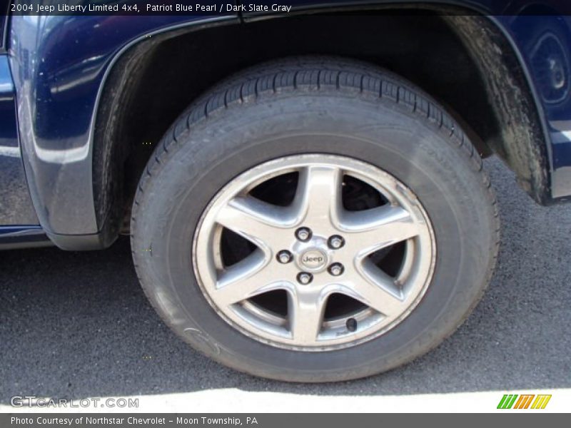 Patriot Blue Pearl / Dark Slate Gray 2004 Jeep Liberty Limited 4x4