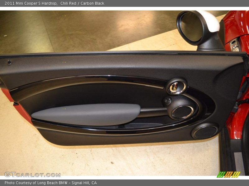 Chili Red / Carbon Black 2011 Mini Cooper S Hardtop