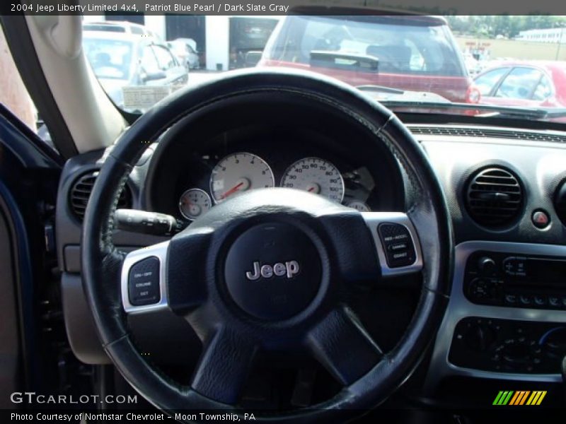 Patriot Blue Pearl / Dark Slate Gray 2004 Jeep Liberty Limited 4x4