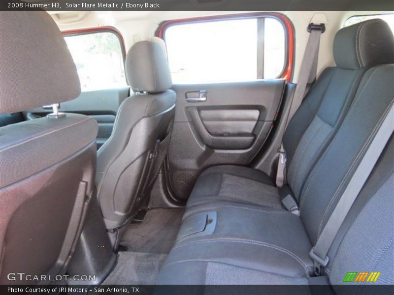 Solar Flare Metallic / Ebony Black 2008 Hummer H3