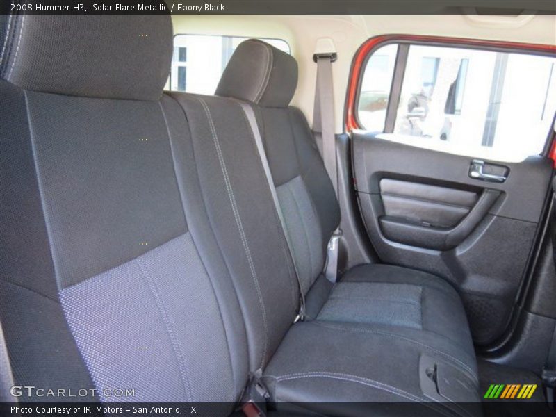 Solar Flare Metallic / Ebony Black 2008 Hummer H3