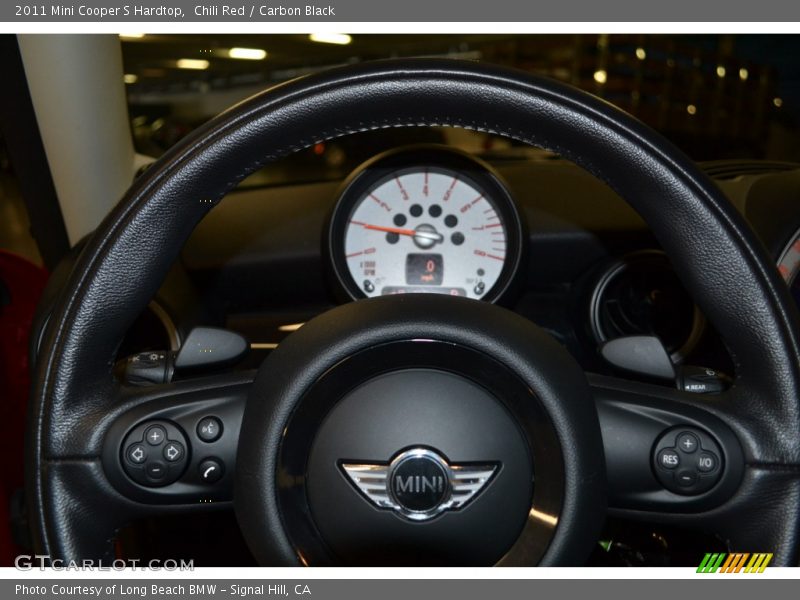 Chili Red / Carbon Black 2011 Mini Cooper S Hardtop