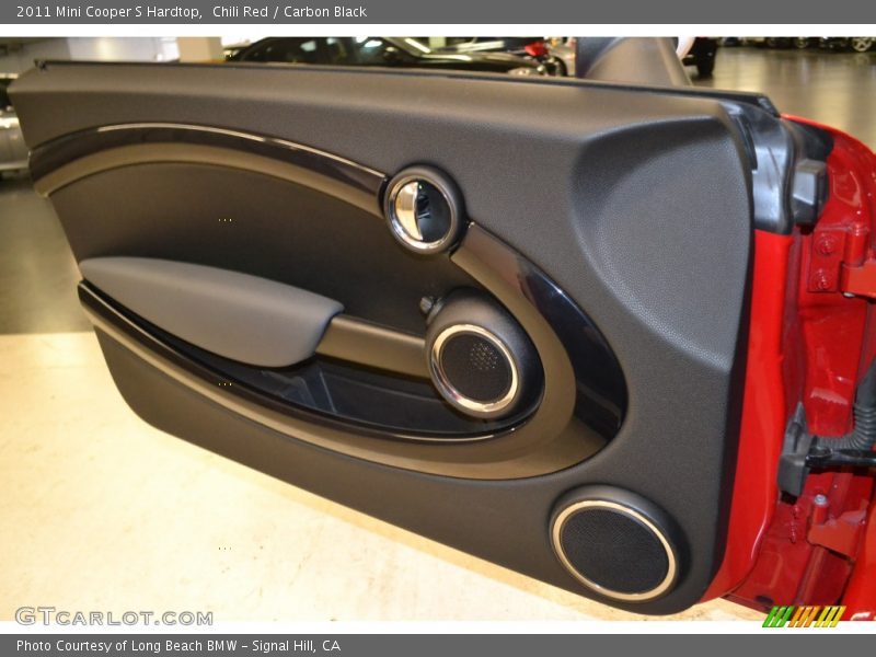 Chili Red / Carbon Black 2011 Mini Cooper S Hardtop
