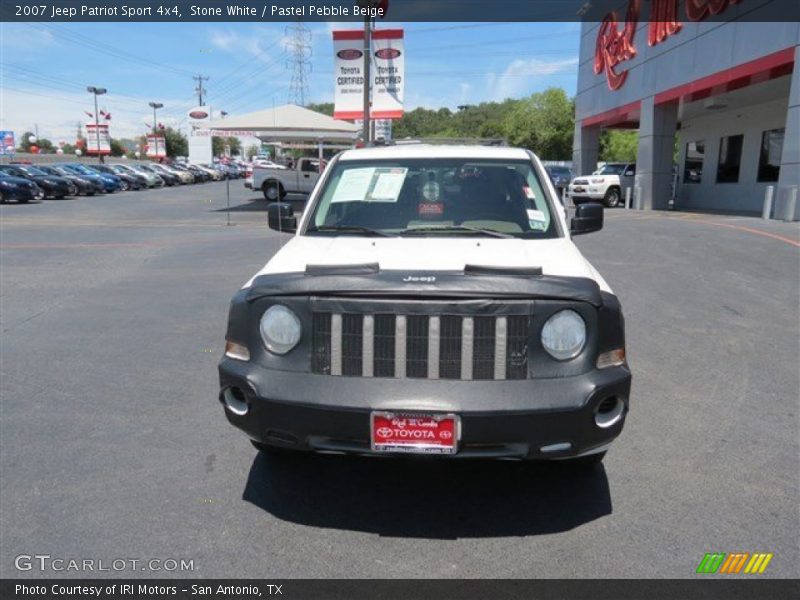 Stone White / Pastel Pebble Beige 2007 Jeep Patriot Sport 4x4