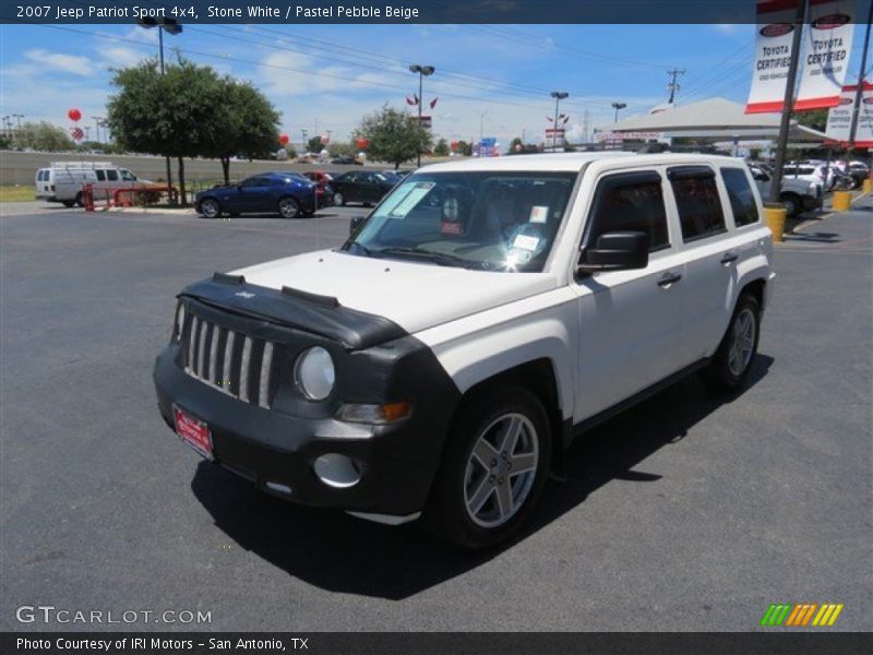 Stone White / Pastel Pebble Beige 2007 Jeep Patriot Sport 4x4
