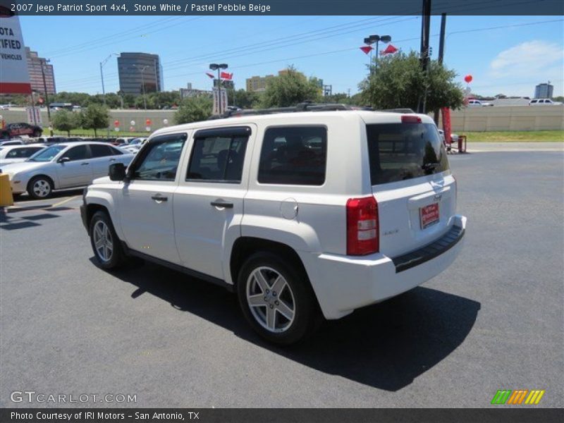 Stone White / Pastel Pebble Beige 2007 Jeep Patriot Sport 4x4