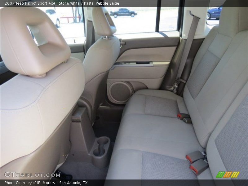 Stone White / Pastel Pebble Beige 2007 Jeep Patriot Sport 4x4