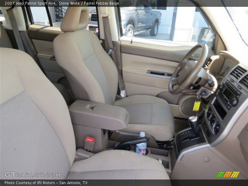 Stone White / Pastel Pebble Beige 2007 Jeep Patriot Sport 4x4
