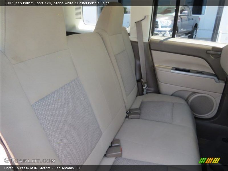 Stone White / Pastel Pebble Beige 2007 Jeep Patriot Sport 4x4