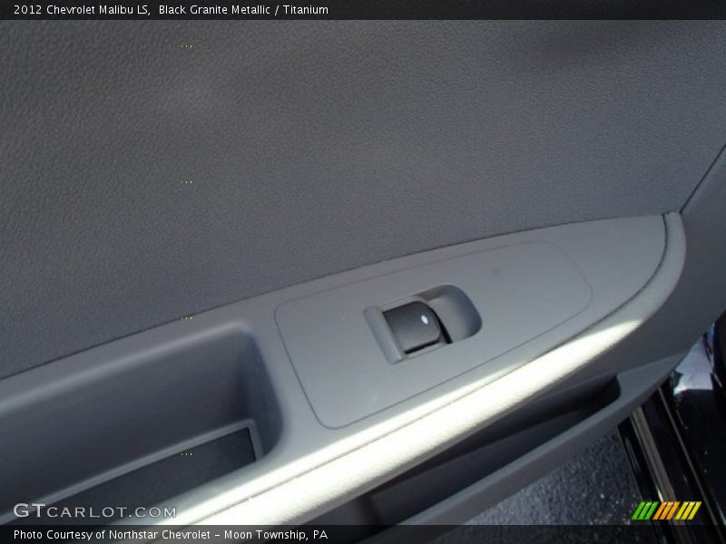 Black Granite Metallic / Titanium 2012 Chevrolet Malibu LS