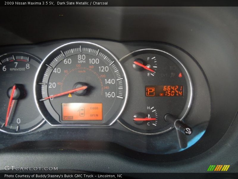 Dark Slate Metallic / Charcoal 2009 Nissan Maxima 3.5 SV