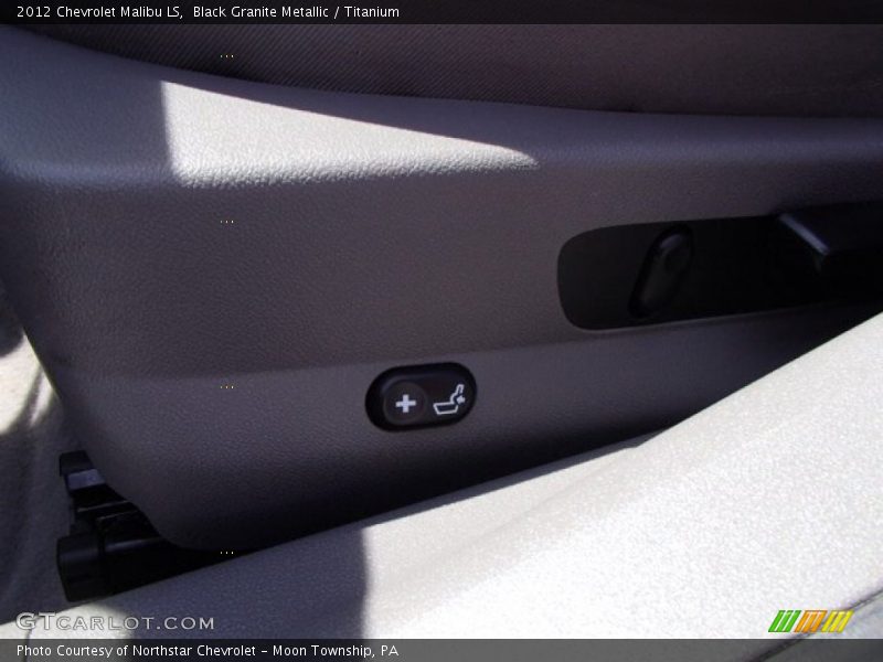 Black Granite Metallic / Titanium 2012 Chevrolet Malibu LS