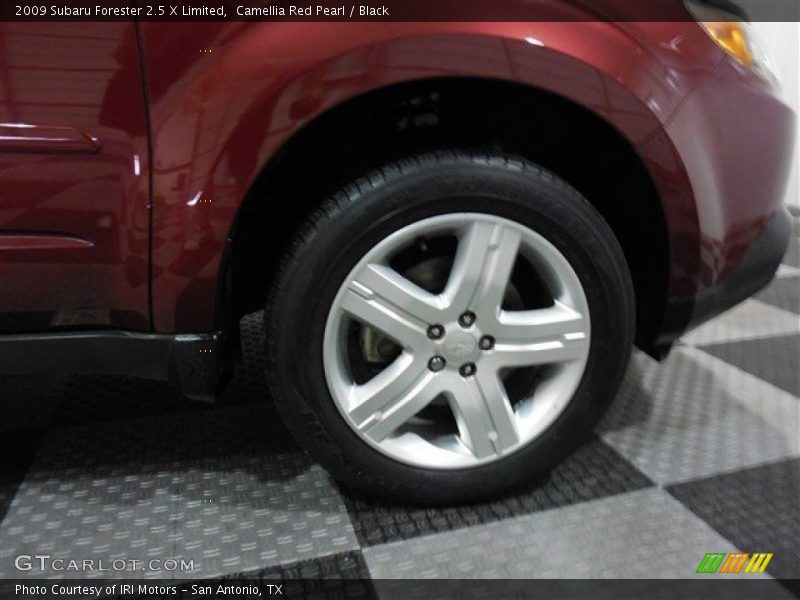 Camellia Red Pearl / Black 2009 Subaru Forester 2.5 X Limited
