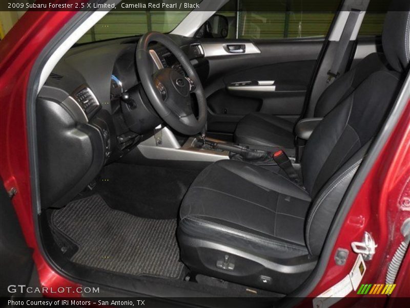 Camellia Red Pearl / Black 2009 Subaru Forester 2.5 X Limited