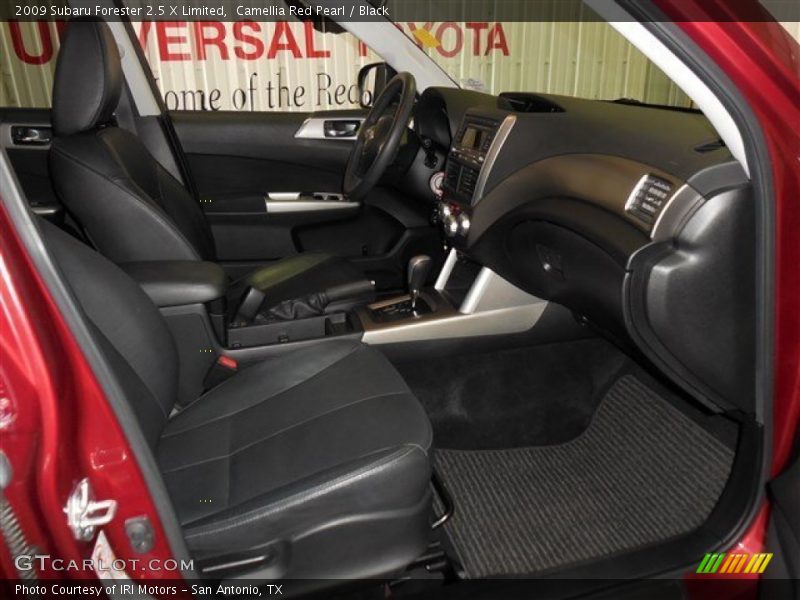 Camellia Red Pearl / Black 2009 Subaru Forester 2.5 X Limited