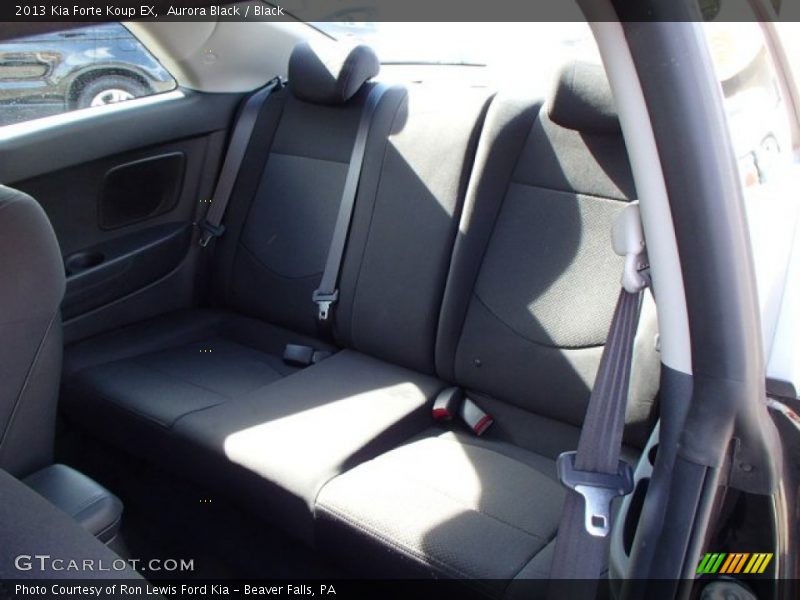 Aurora Black / Black 2013 Kia Forte Koup EX