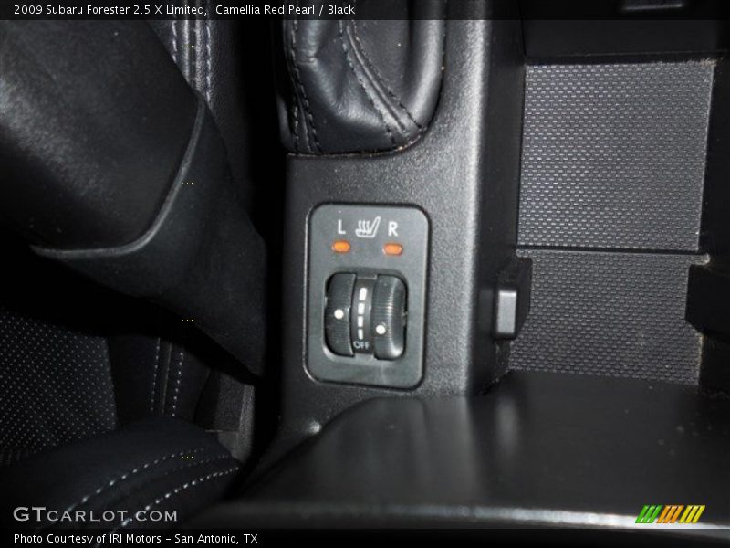 Camellia Red Pearl / Black 2009 Subaru Forester 2.5 X Limited