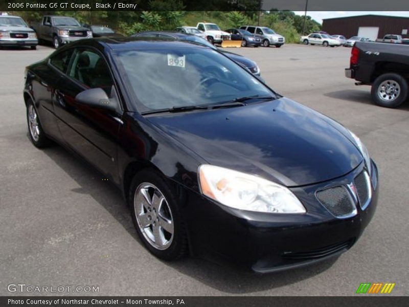 Black / Ebony 2006 Pontiac G6 GT Coupe