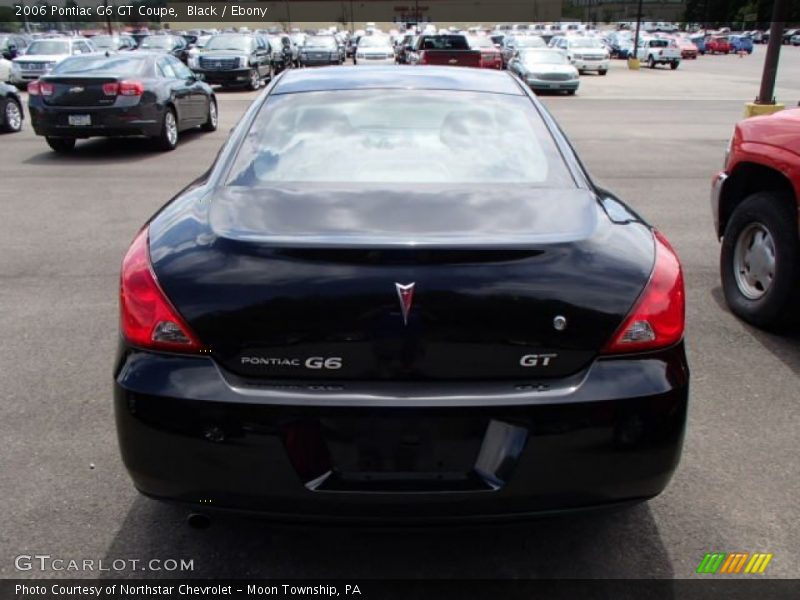 Black / Ebony 2006 Pontiac G6 GT Coupe