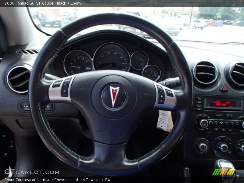 Black / Ebony 2006 Pontiac G6 GT Coupe