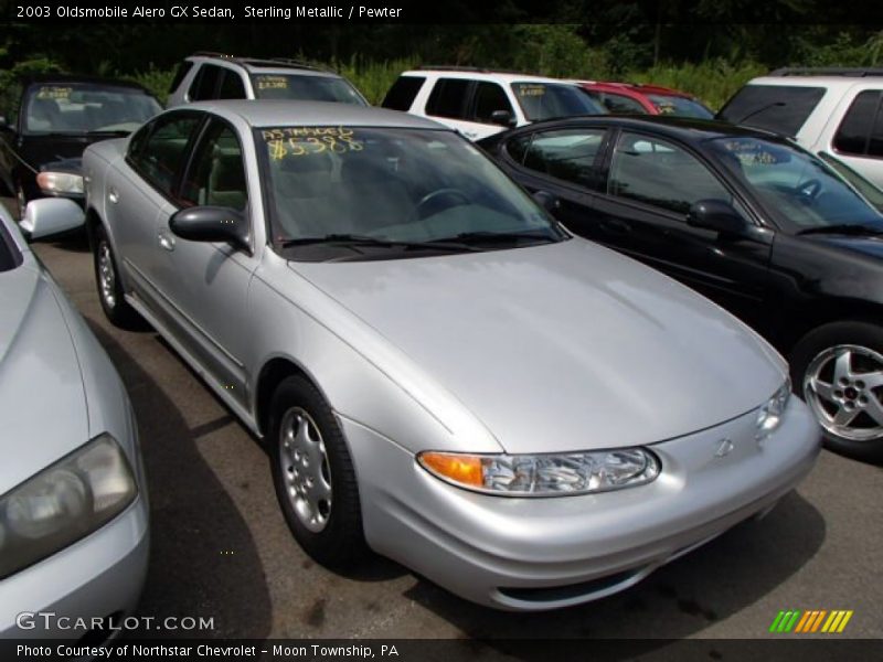 Front 3/4 View of 2003 Alero GX Sedan