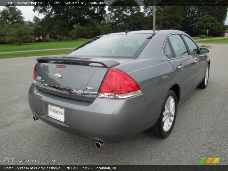 Dark Silver Metallic / Ebony Black 2008 Chevrolet Impala LTZ