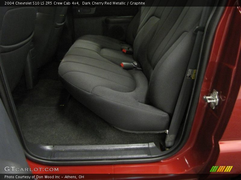 Dark Cherry Red Metallic / Graphite 2004 Chevrolet S10 LS ZR5 Crew Cab 4x4