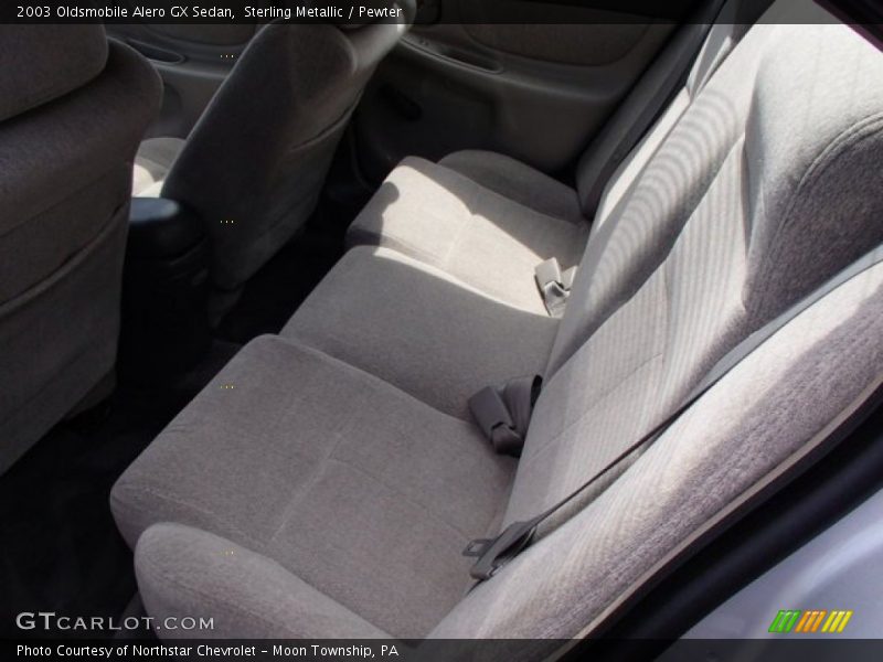 Rear Seat of 2003 Alero GX Sedan