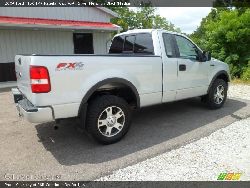 Silver Metallic / Black/Medium Flint 2004 Ford F150 FX4 Regular Cab 4x4