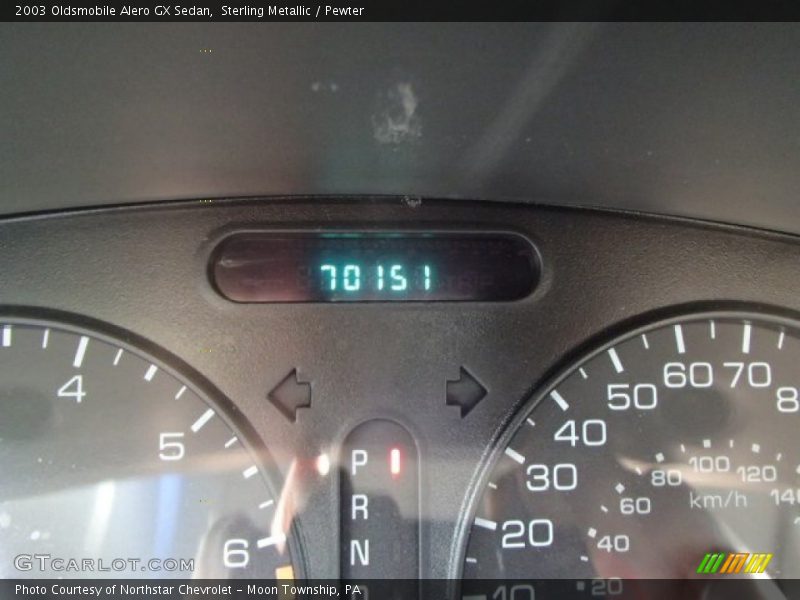 Sterling Metallic / Pewter 2003 Oldsmobile Alero GX Sedan