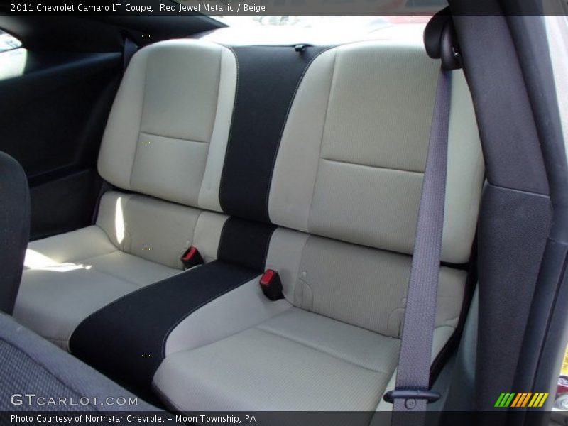 Red Jewel Metallic / Beige 2011 Chevrolet Camaro LT Coupe