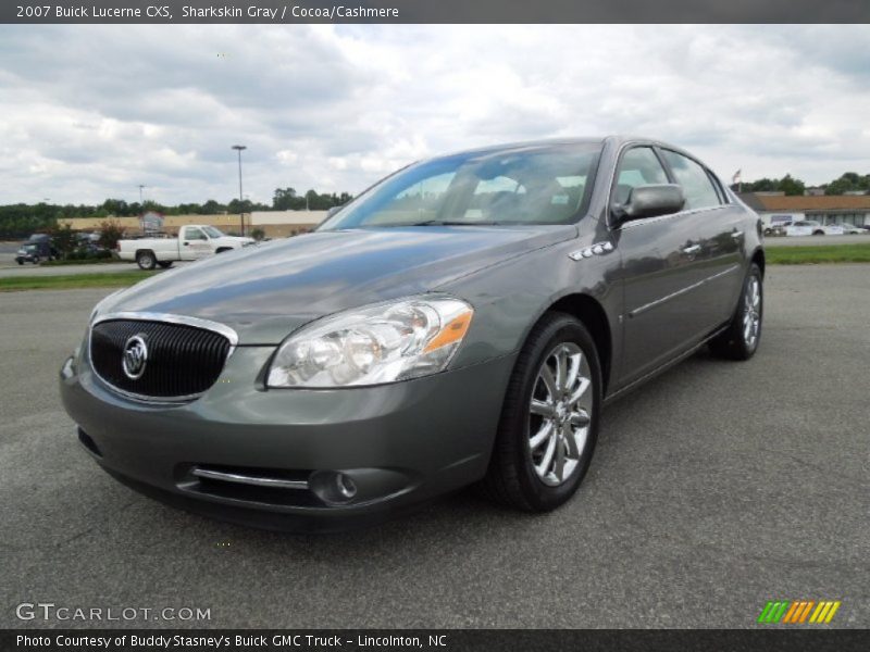 Sharkskin Gray / Cocoa/Cashmere 2007 Buick Lucerne CXS