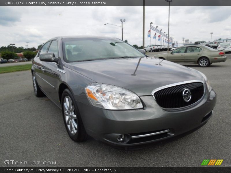 Sharkskin Gray / Cocoa/Cashmere 2007 Buick Lucerne CXS