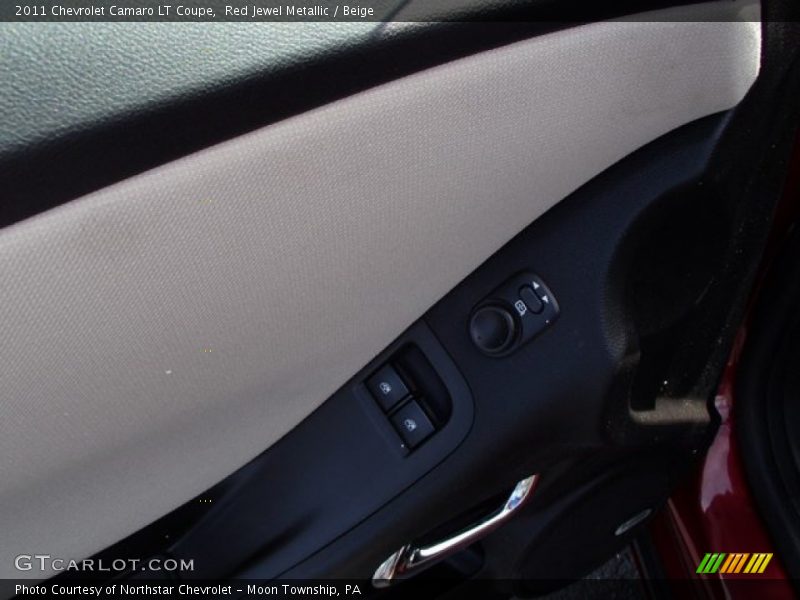 Red Jewel Metallic / Beige 2011 Chevrolet Camaro LT Coupe