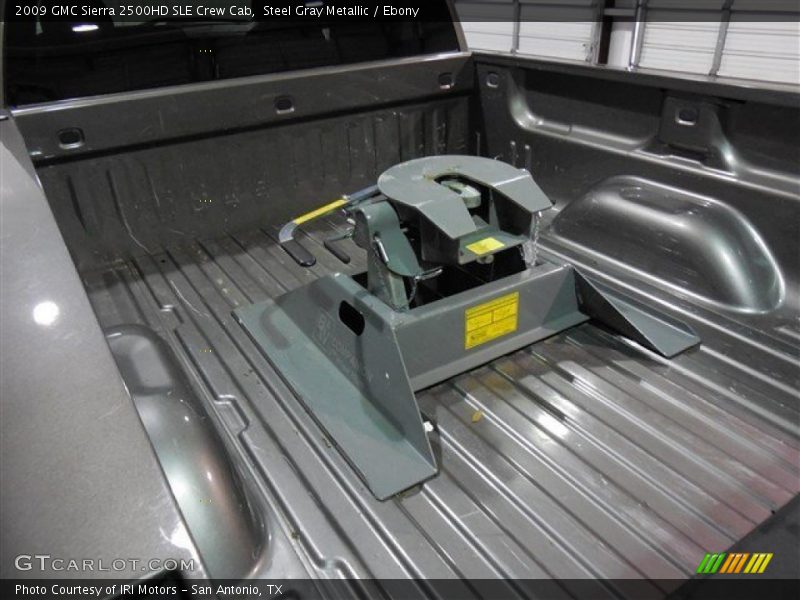 Steel Gray Metallic / Ebony 2009 GMC Sierra 2500HD SLE Crew Cab