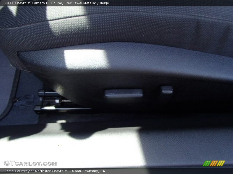 Red Jewel Metallic / Beige 2011 Chevrolet Camaro LT Coupe