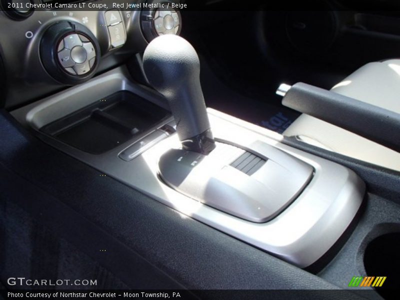 Red Jewel Metallic / Beige 2011 Chevrolet Camaro LT Coupe