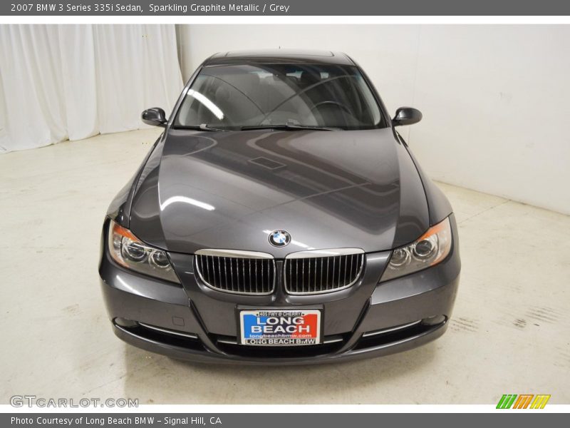 Sparkling Graphite Metallic / Grey 2007 BMW 3 Series 335i Sedan