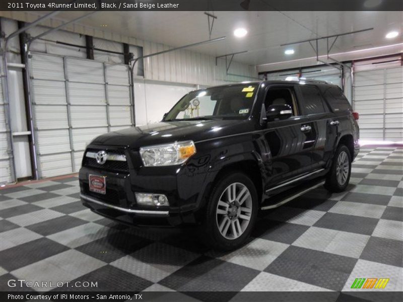 Black / Sand Beige Leather 2011 Toyota 4Runner Limited