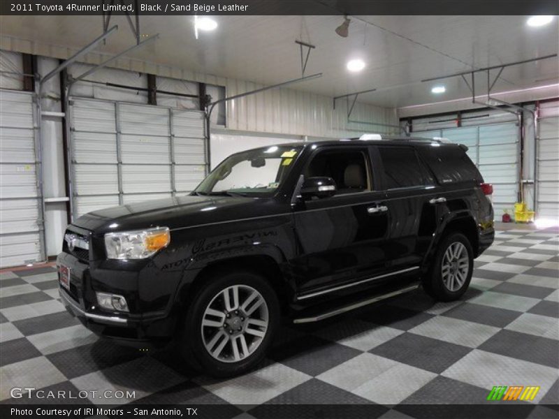 Black / Sand Beige Leather 2011 Toyota 4Runner Limited